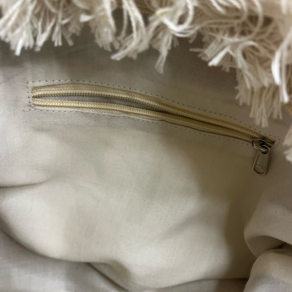 boho rug style woven large bag - Picture 6 of 8